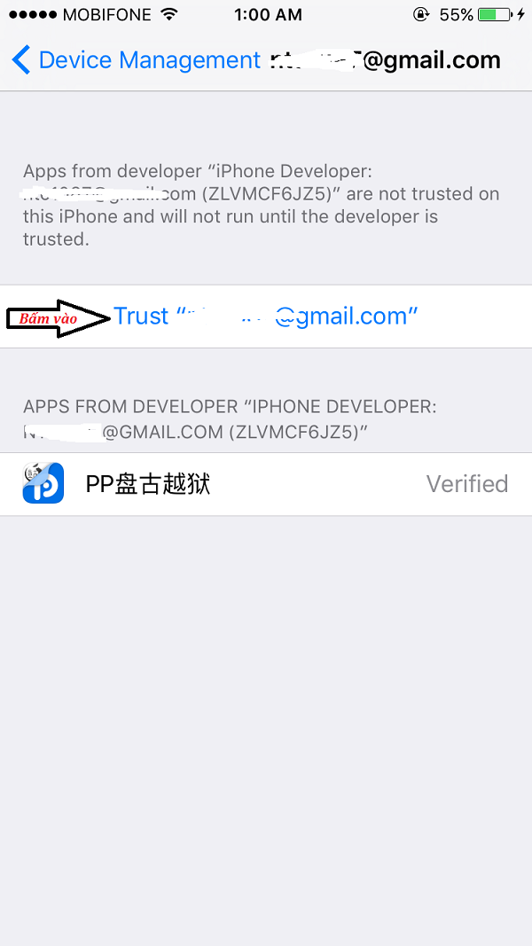 huong dan jailbreak tethered ios 9 2 9 3 3 bang tools pangu hinh anh 10