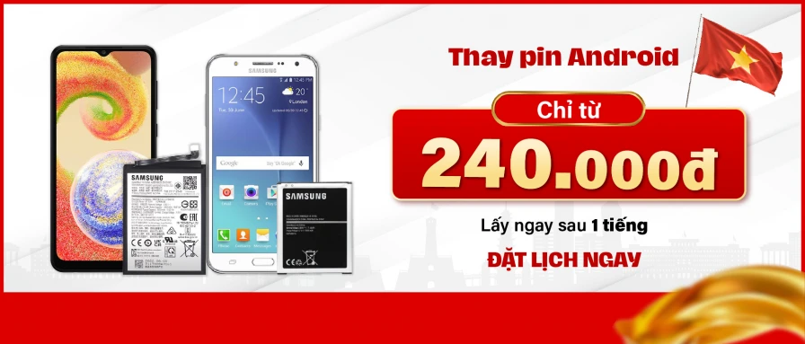 Pin Samsung chỉ 240.000đ