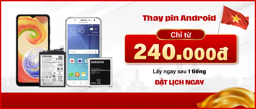 Pin Samsung chỉ 240.000đ