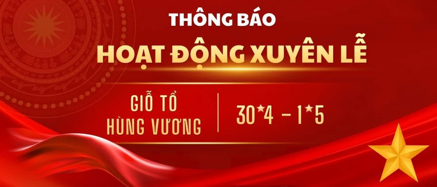 Thông báo làm xuyên Lễ