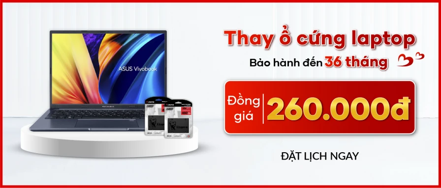 Ổ cứng laptop chỉ 260.000đ