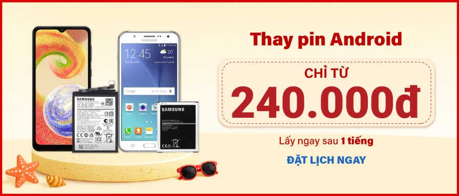 Pin Samsung chỉ 240.000đ