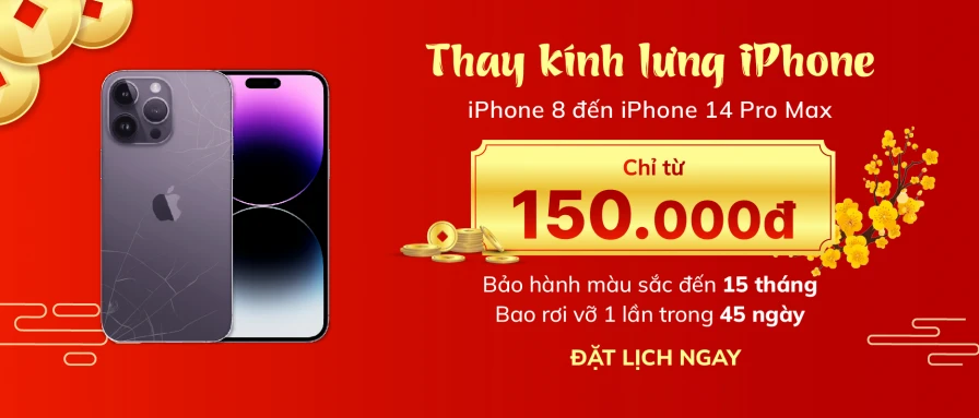 Kính lưng iPhone chỉ 150.000đ