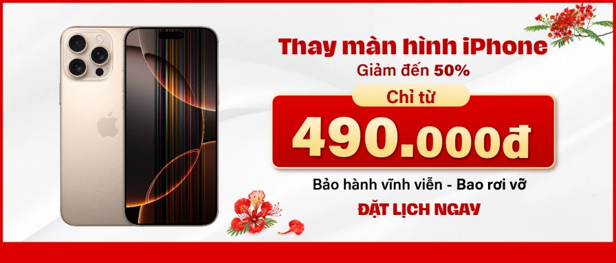Màn hình iPhone từ 490.000đ