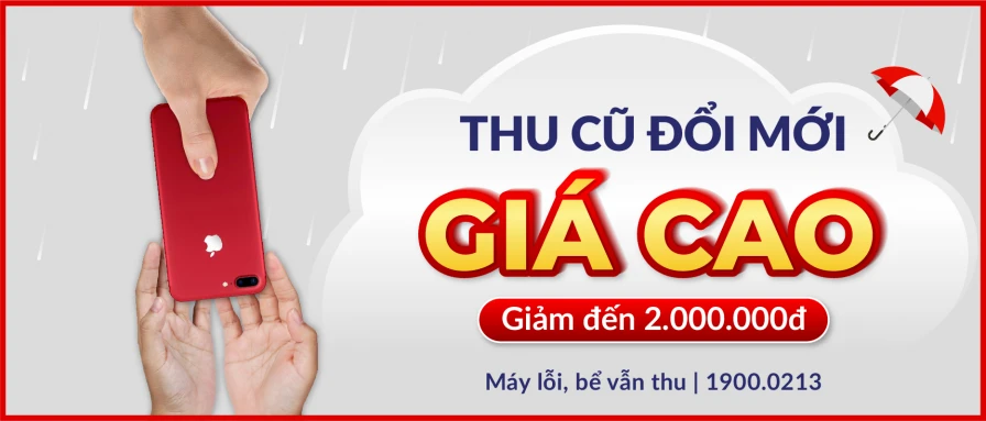 Thu cũ đổi mới giảm đến 2 Triệu