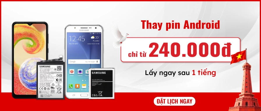 Pin Samsung chỉ 240.000đ