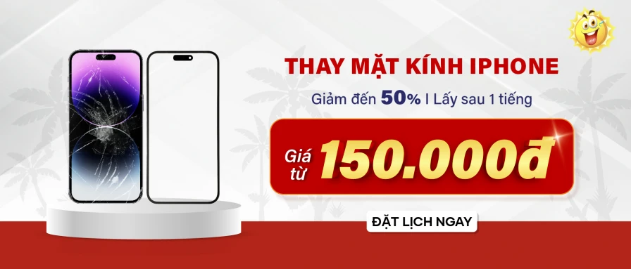 Mặt kính iPhone từ 150.000đ