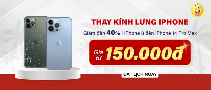 Kính lưng iPhone chỉ 150.000đ