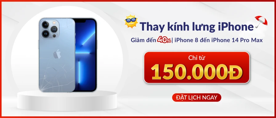 Kính lưng iPhone chỉ 150.000đ