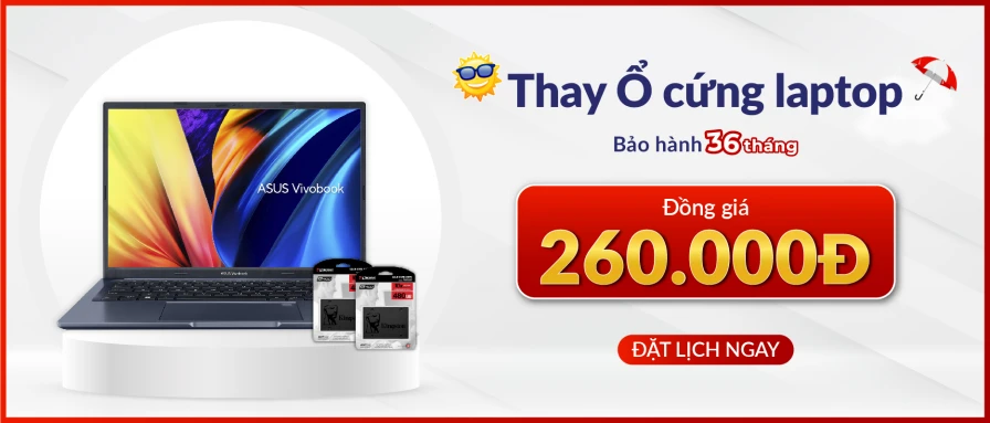 Ổ cứng laptop chỉ 260.000đ