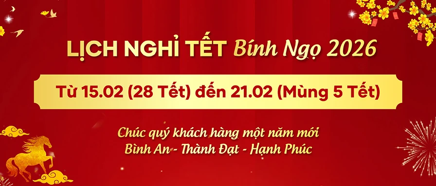 Thông báo lịch nghỉ Tết