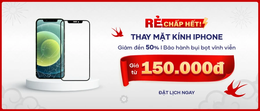 Mặt kính chỉ từ 150.000đ