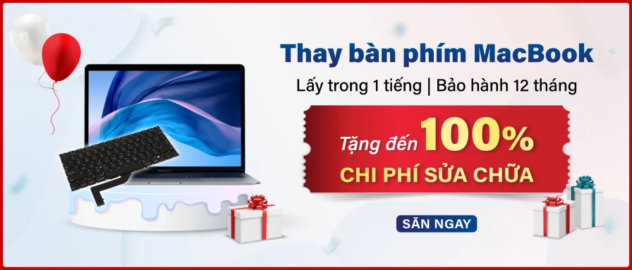 Thay bàn phím MacBook