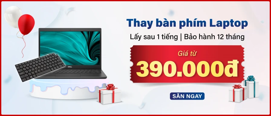 Bàn phím Laptop chỉ 390.000đ