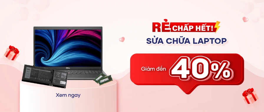 Sửa Laptop giảm 40%