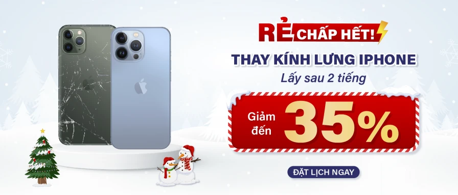 Thay kính lưng giảm 35%