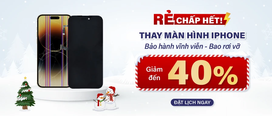 Thay màn hình giảm 40%