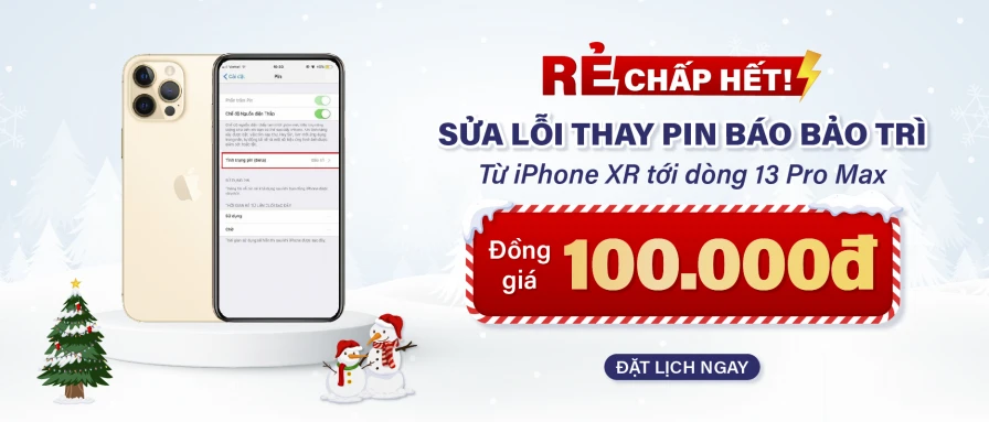 Pin bảo trì đồng giá 100.000đ