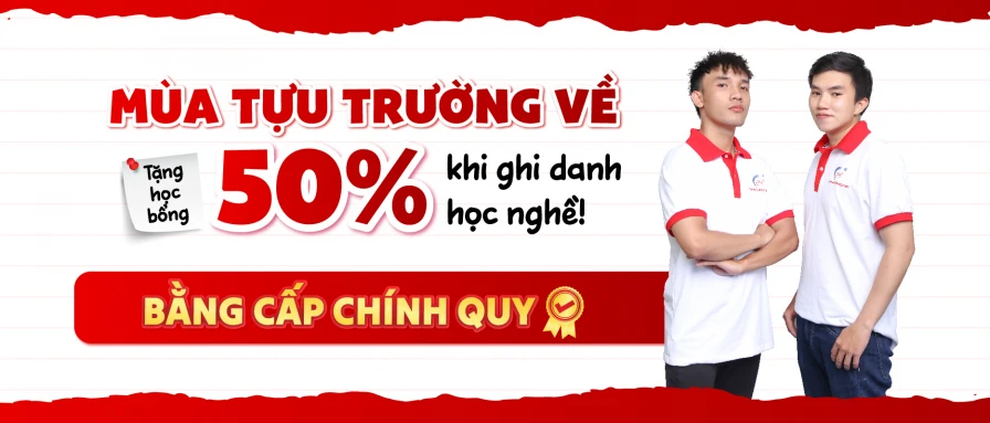 ĐÀO TẠO giảm 50% học phí