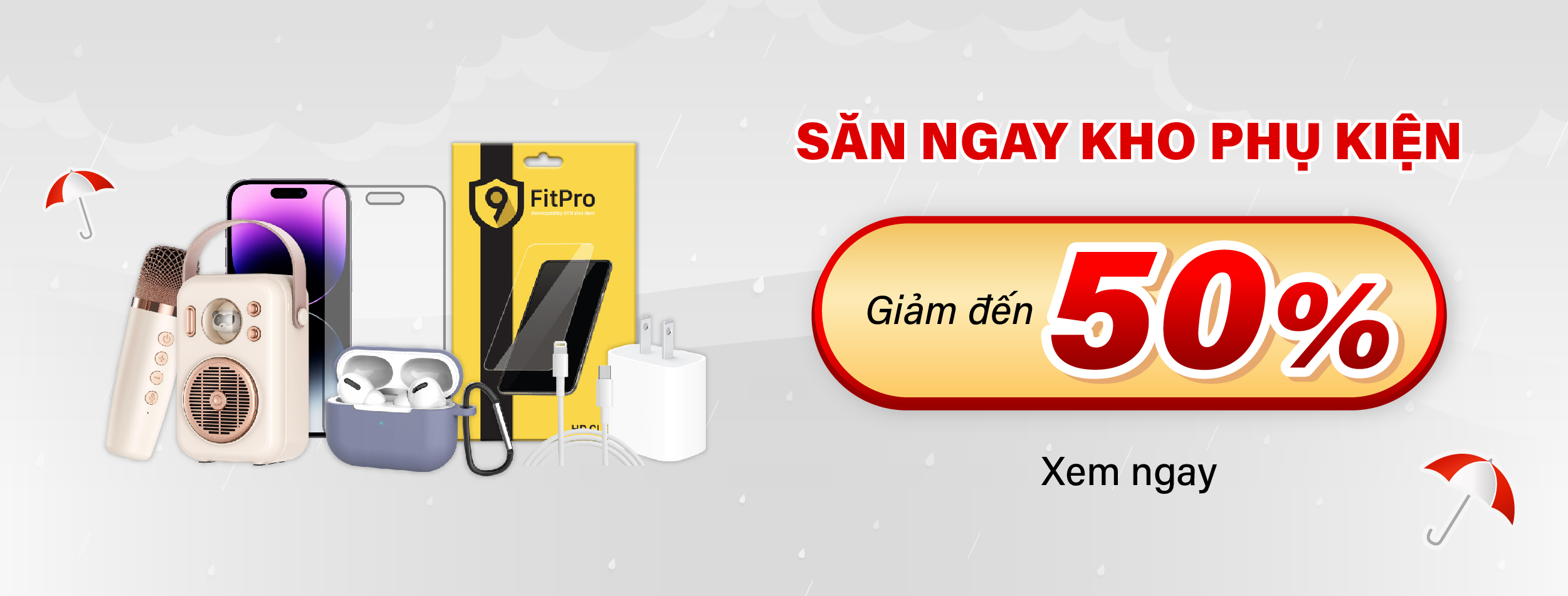 Săn ngay kho phụ kiện giảm đến 50%