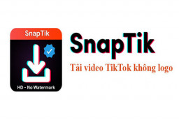 SnapTik – Ứng dụng xóa logo và tải video TikTok không có logo trên điện thoại