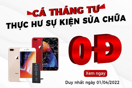 Cá tháng Tư - Thực hư sự kiện sửa chữa giá 0 đồng