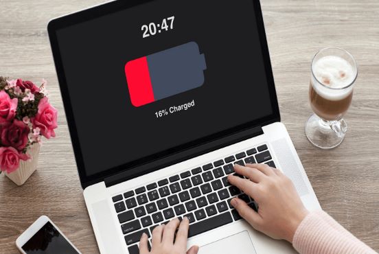 vì sao máy tính nhanh hết pin