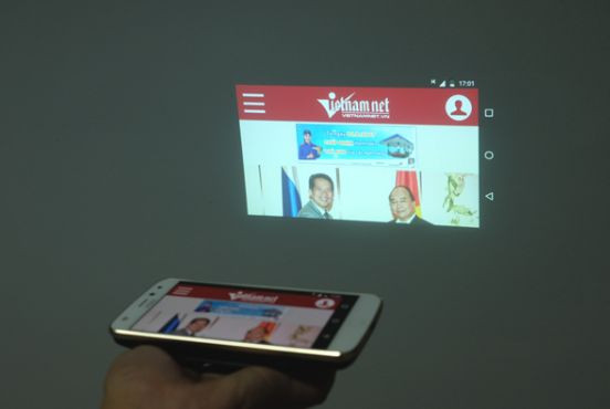 App chiếu màn hình điện thoại lên tường iPhone, Samsung, Xiaomi