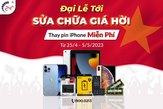 Sửa Chữa Miễn Phí - Chỉ có trong Đại Lễ