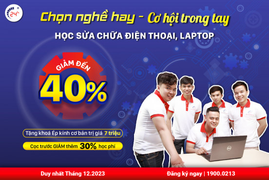 Chọn nghề hay - Cơ hội trong tay - Ưu đãi đến 40%