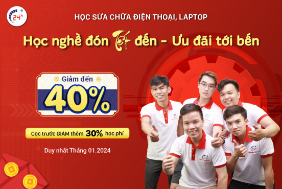 Học nghề đón Tết đến - Ưu đãi tới bến 