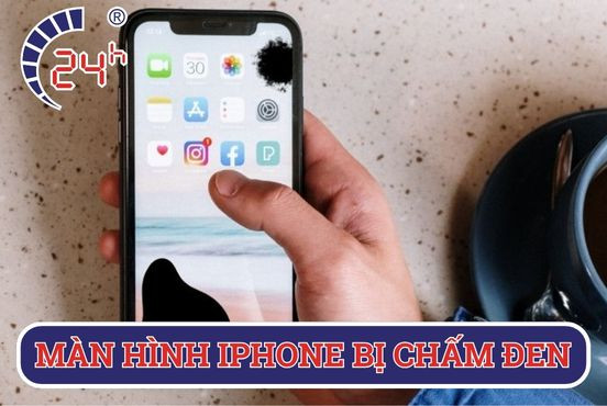 5 Cách khắc phục màn hình iPhone bị chấm đen NHANH CHÓNG