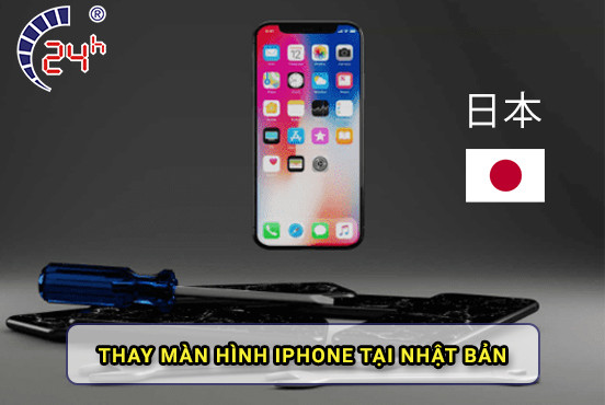 Hướng dẫn thay màn hình iPhone tại Apple Store Nhật