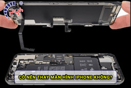 Có nên thay màn hình iPhone khi bị hỏng không?