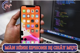 Cách xử lý màn hình iPhone bị chảy mực ĐƠN GIẢN nhất