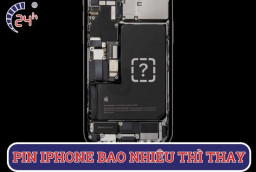 Làm thế nào để biết pin iPhone bao nhiêu thì thay?