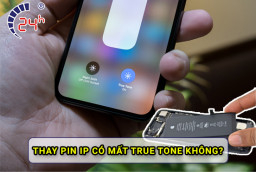 Thay pin iPhone bị mất True Tone không?