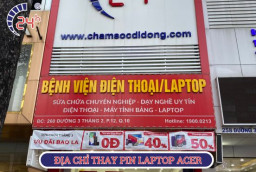 Địa chỉ thay pin laptop ACER CHÍNH HÃNG UY TÍN tại TPHCM