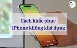 iPhone không khả dụng: Những biện pháp khắc phục đơn giản