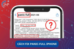 Lỗi Panic Full iPhone là gì và MẸO khắc phục HIỆU QUẢ