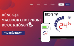 Có thể dùng sạc Macbook cho iPhone được không? 