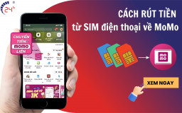 Cách rút tiền từ SIM điện thoại về Momo