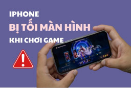 Mẹo khắc phục lỗi iPhone tự tối màn hình khi chơi game siêu dễ