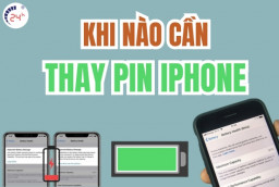 Khi nào cần thay pin iPhone? Còn bao nhiêu phần trăm thì nên thay?