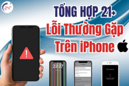 21+ Lỗi thường gặp trên iPhone, cách khắc phục HIỆU QUẢ