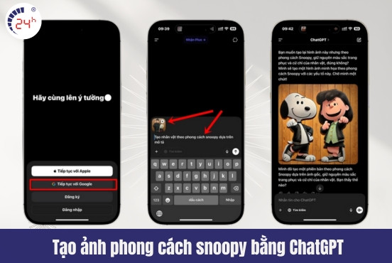 Hướng dẫn tạo ảnh phong cách snoopy bằng ChatGPT đơn giản