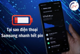 Tại sao điện thoại Samsung nhanh hết pin? 8 cách khắc phục ĐƠN GIẢN