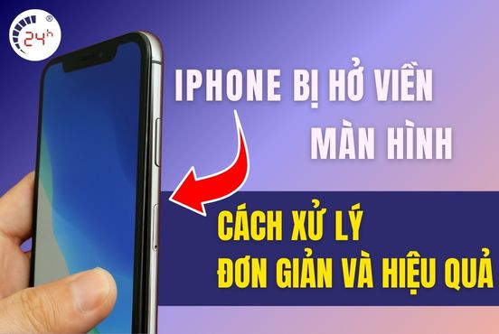 iPhone bị hở viền màn hình, cách xử lý đơn giản và HIỆU QUẢ