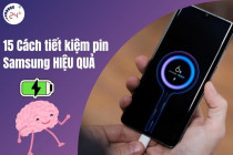 15 Cách tiết kiệm pin Samsung HIỆU QUẢ nhất nên áp dụng ngay