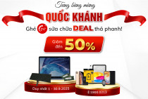 Tưng bừng mừng Quốc Khánh - Ghé 24h sửa chữa DEAL thả phanh!  (Giảm đến 50%)